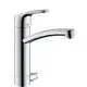Hansgrohe-HG-Spueltischmischer-200-Focus-M41-Geraeteabsperrventil-1jet-chrom-31803000 gallery number 1